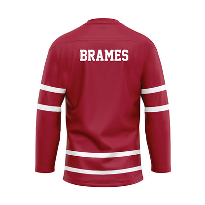 Alabama - NCAA Women's Rowing : Jenna Marie Brames - Crimson Hockey Jersey