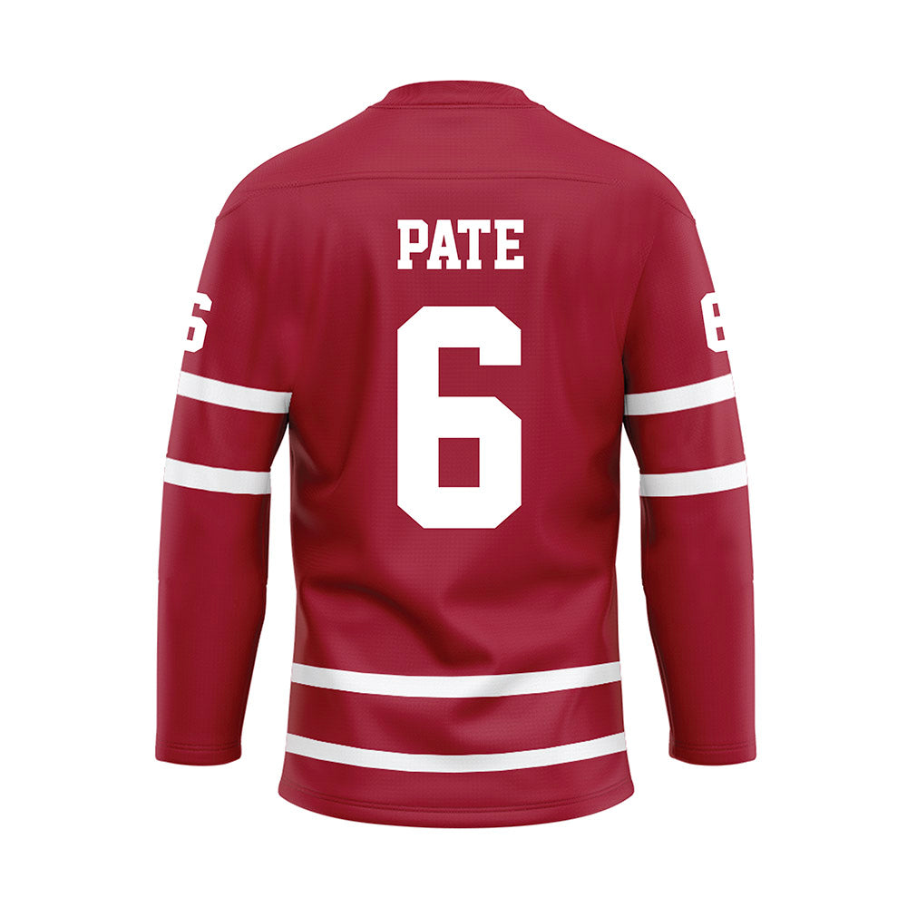 Alabama - NCAA Softball : Kinley Pate - Crimson Hockey Jersey