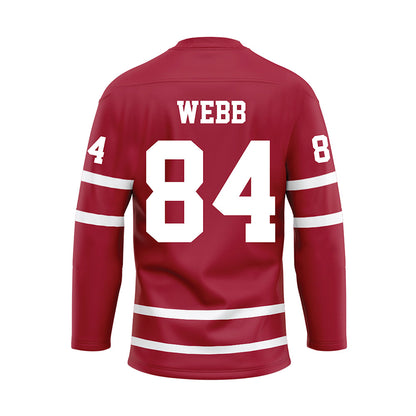 Alabama - Football Alumni : Stephen Webb - Crimson Hockey Jersey