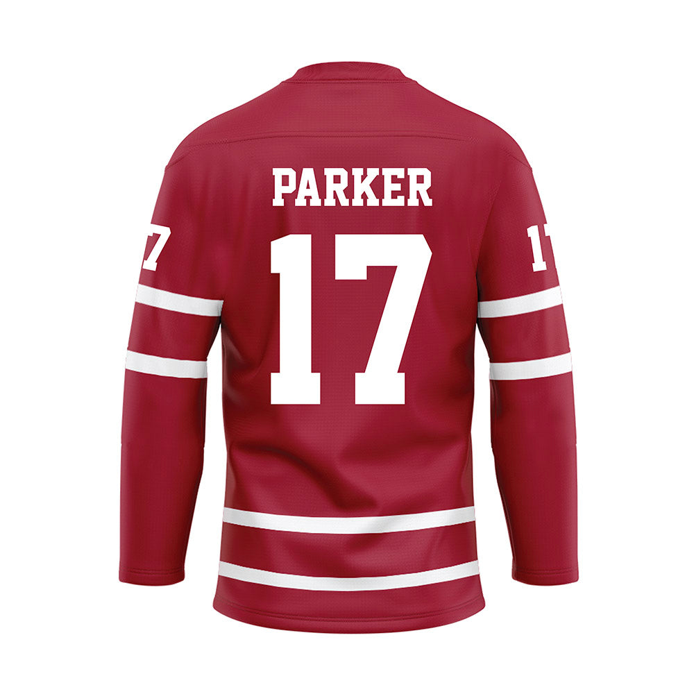 Alabama - Softball Alumni : Lauren Parker - Crimson Hockey Jersey