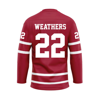 Alabama - NCAA Women's Basketball : Karly Weathers - Crimson Hockey Jersey