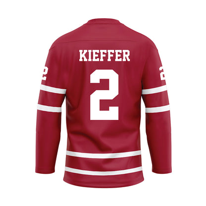 Alabama - NCAA Women's Volleyball : Callie Kieffer - Crimson Hockey Jersey-1