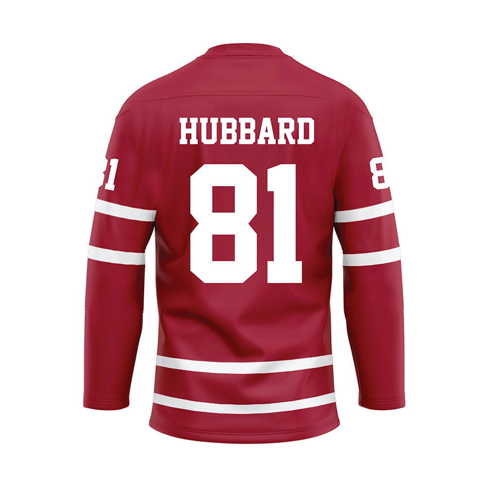 Alabama - NCAA Softball : Mariami Hubbard - Crimson Hockey Jersey