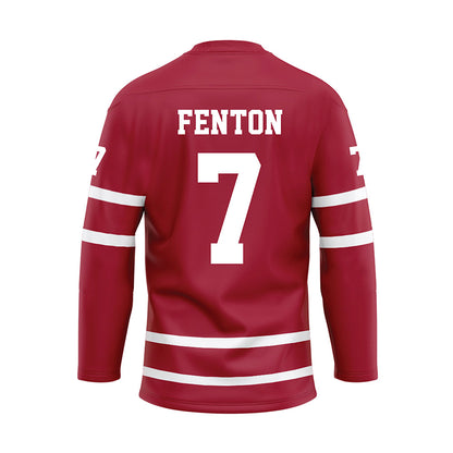 Alabama - Softball Alumni : Jennifer Fenton - Crimson Hockey Jersey