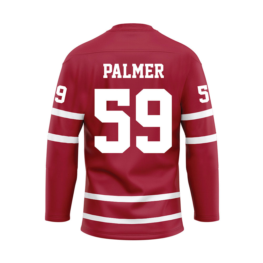 Alabama - Football Alumni : Dale Palmer - Crimson Hockey Jersey