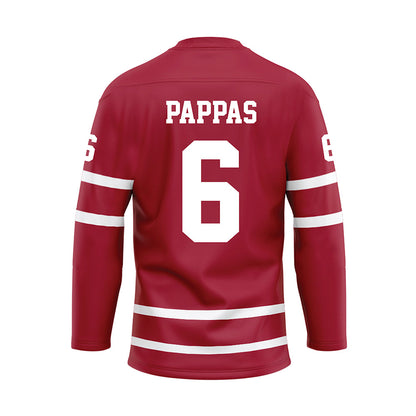 Alabama - Football Alumni : Peter Pappas - Crimson Hockey Jersey