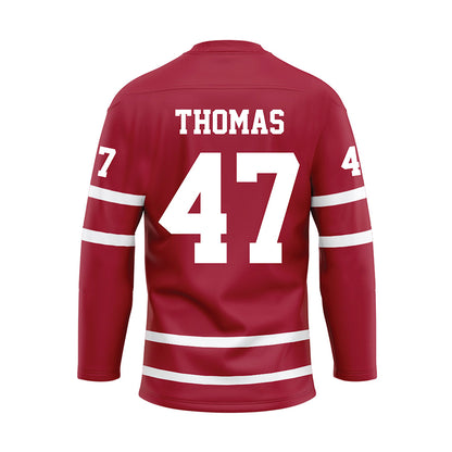 Alabama - Football Alumni : Logan Thomas - Crimson Hockey Jersey