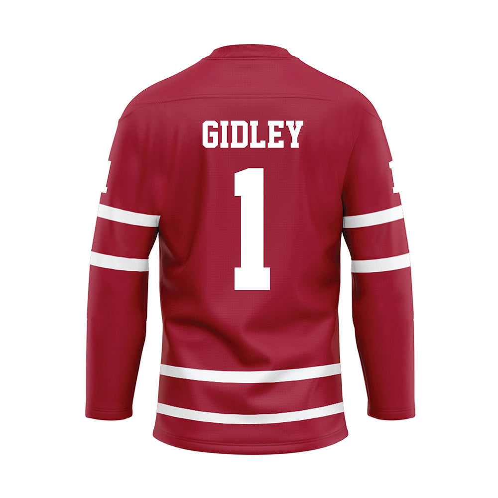 Alabama - Softball Alumni : M'Kay Gidley - Crimson Hockey Jersey