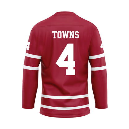 Alabama - NCAA Women's Volleyball : Jordyn Towns - Crimson Hockey Jersey