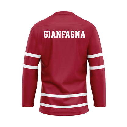 Alabama - NCAA Women's Rowing : Micaiah Gianfagna - Crimson Hockey Jersey