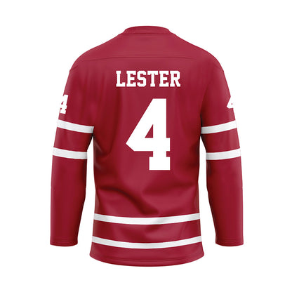 Alabama - NCAA Women's Basketball : Eris Lester - Crimson Hockey Jersey