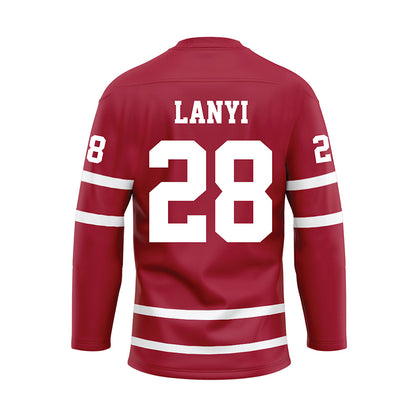 Alabama - NCAA Women's Soccer : Ellie Lanyi - Crimson Hockey Jersey