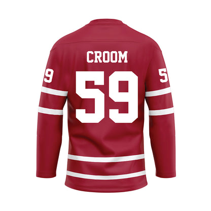 Alabama - Football Alumni : Sylvester Croom - Crimson Hockey Jersey