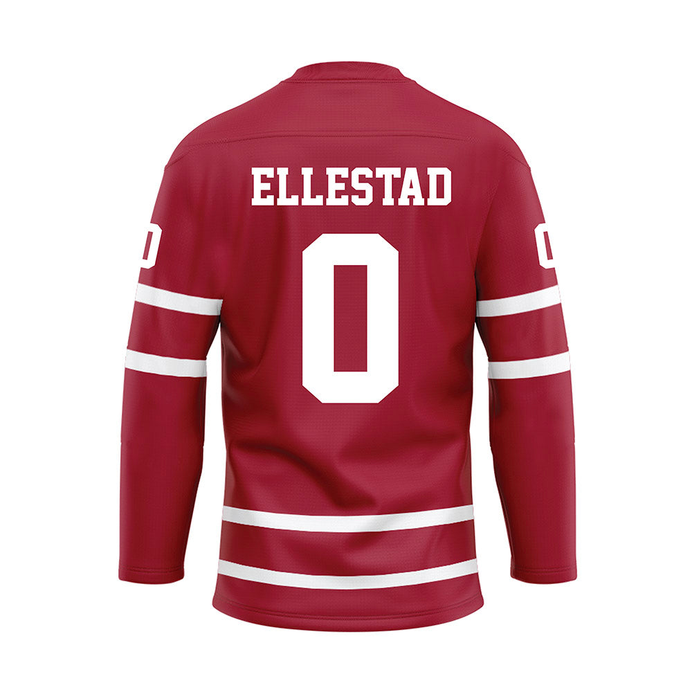 Alabama - NCAA Softball : Brooke Ellestad - Crimson Hockey Jersey