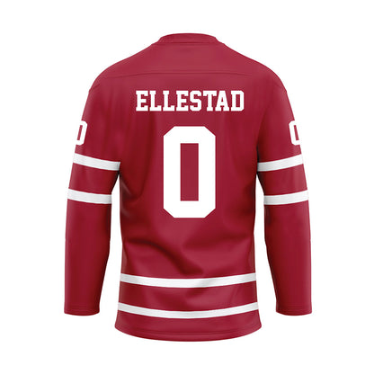 Alabama - NCAA Softball : Brooke Ellestad - Crimson Hockey Jersey