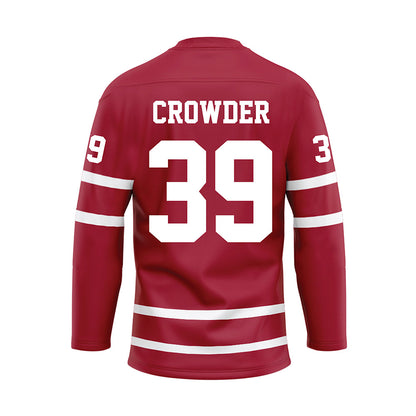 Alabama - Football Alumni : Paden Crowder - Crimson Hockey Jersey