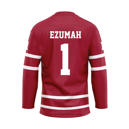 Alabama - NCAA Women's Basketball : Christabel Ezumah - Crimson Hockey Jersey