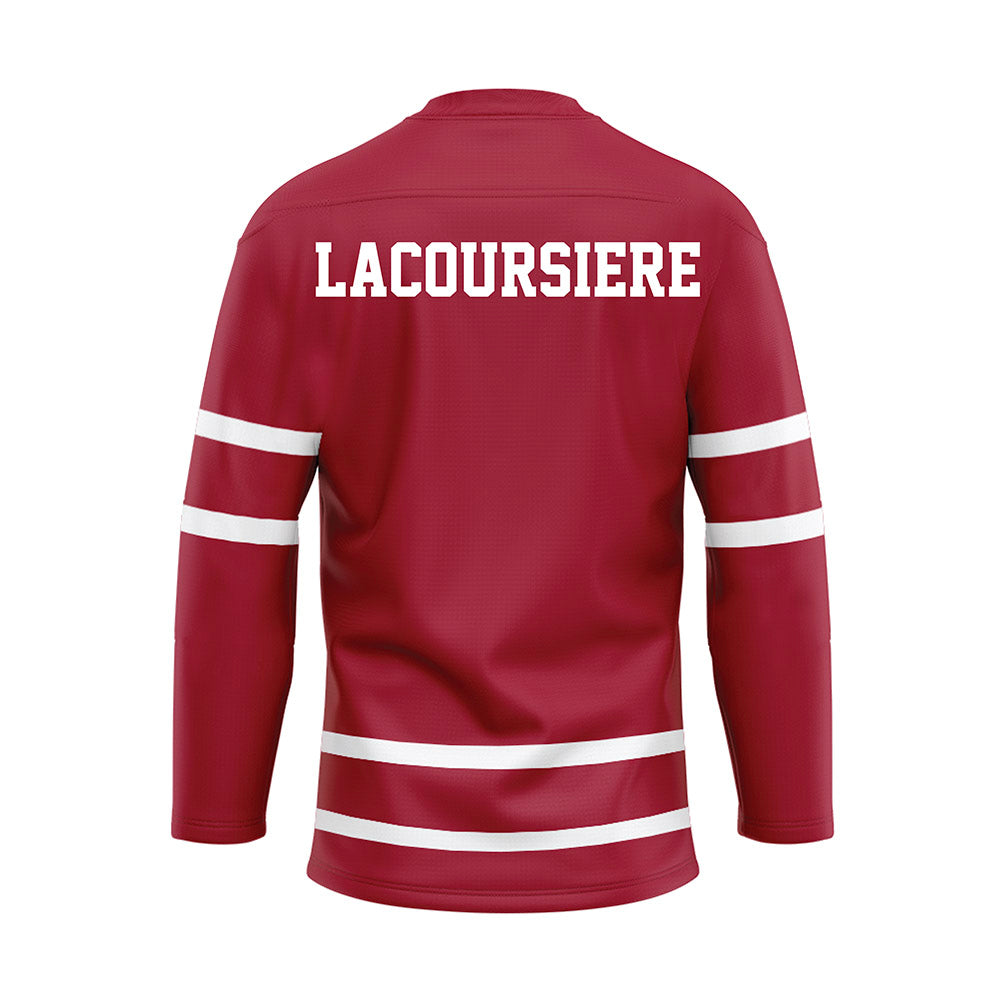 Alabama - NCAA Women's Gymnastics : Chloe LaCoursiere - Crimson Hockey Jersey