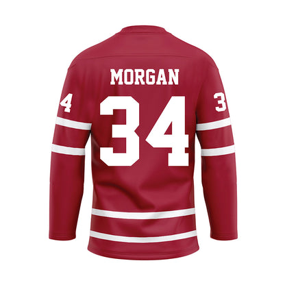 Alabama - Softball Alumni : Charlotte Morgan - Crimson Hockey Jersey