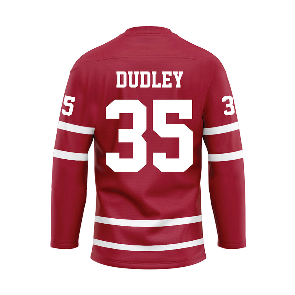 Alabama - Mens Basketball Alumni : Erwin Dudley - Crimson Hockey Jersey