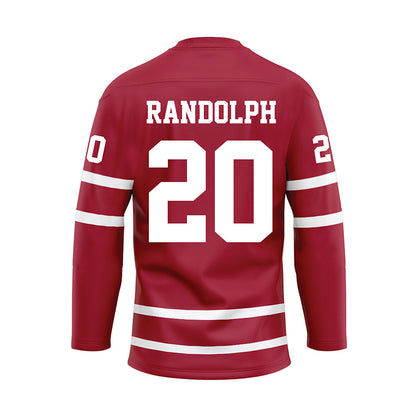 Alabama - Mens Basketball Alumni : Levi Randolph - Crimson Hockey Jersey