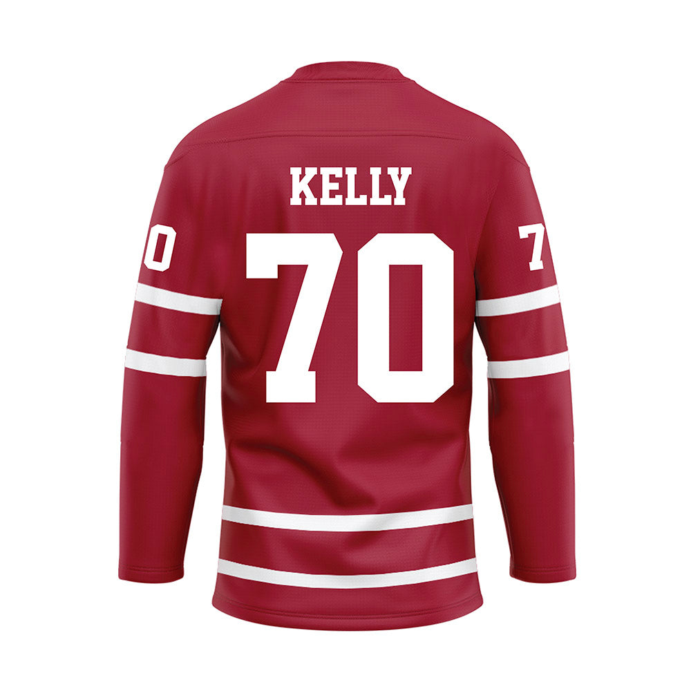 Alabama - Football Alumni : Ryan Kelly - Crimson Hockey Jersey