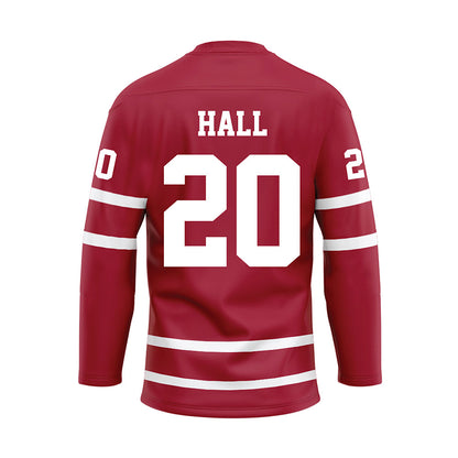 Alabama - NCAA Women's Soccer : Carys Hall - Crimson Hockey Jersey