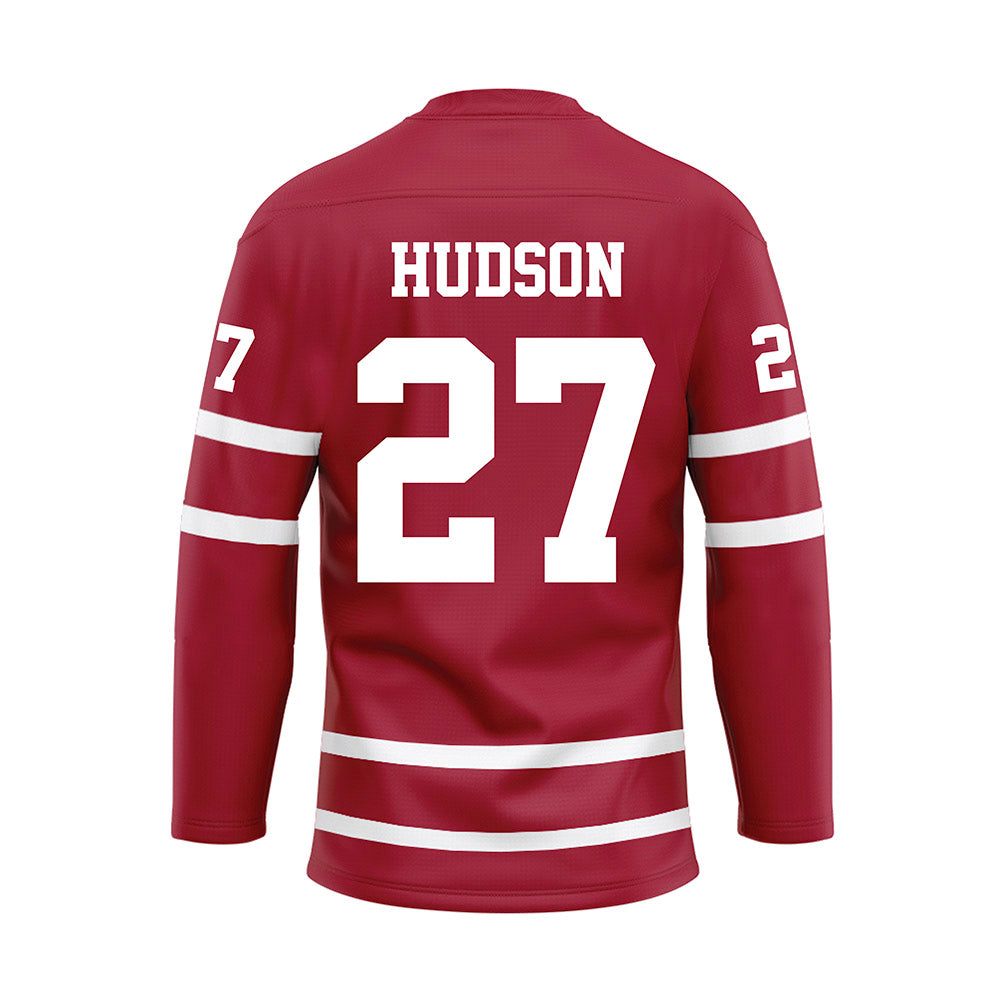 Alabama - Football Alumni : Ray Hudson - Crimson Hockey Jersey