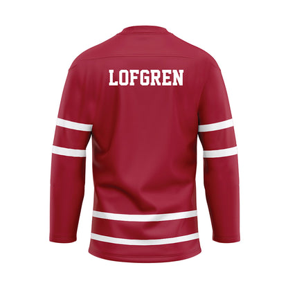 Alabama - NCAA Women's Rowing : Ingrid Lofgren - Crimson Hockey Jersey