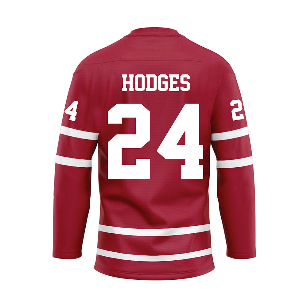 Alabama - NCAA Softball : Braya Hodges - Crimson Hockey Jersey