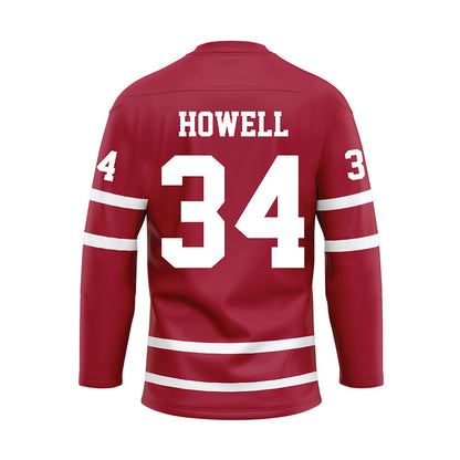 Alabama - Football Alumni : Ben Howell - Crimson Hockey Jersey