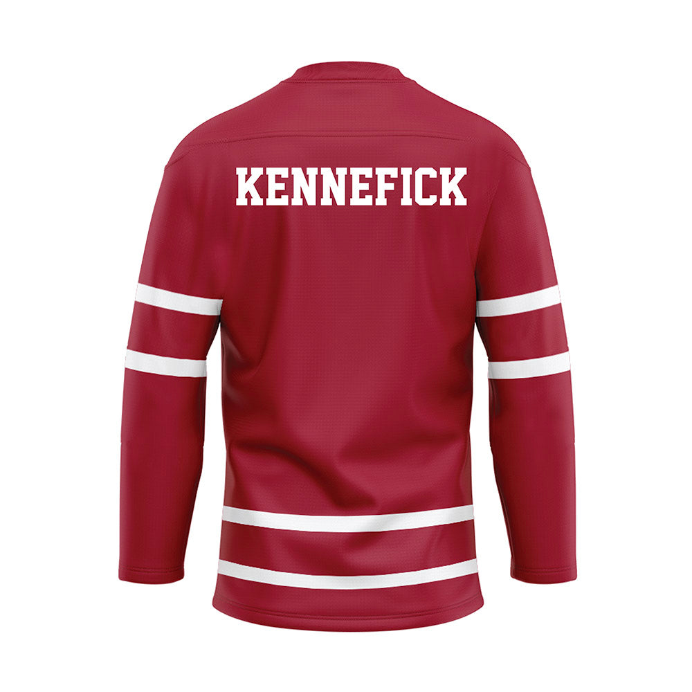 Alabama - NCAA Women's Rowing : Kathryn Kennefick - Crimson Hockey Jersey