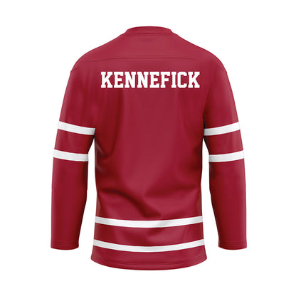 Alabama - NCAA Women's Rowing : Kathryn Kennefick - Crimson Hockey Jersey