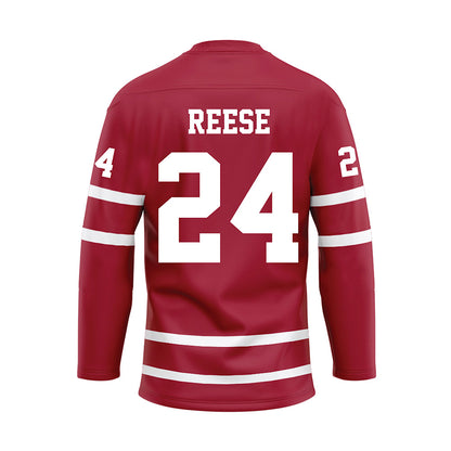 Alabama - Mens Basketball Alumni : Jason Reese - Crimson Hockey Jersey