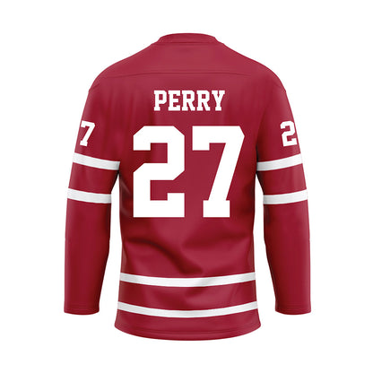 Alabama - Football Alumni : Nick Perry - Crimson Hockey Jersey