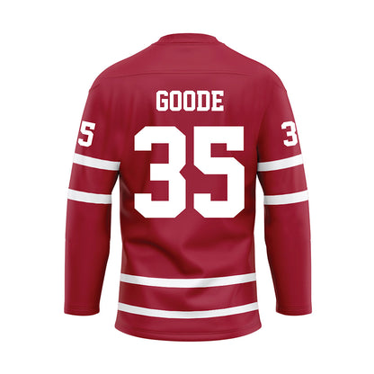 Alabama - Football Alumni : Kerry Goode - Crimson Hockey Jersey