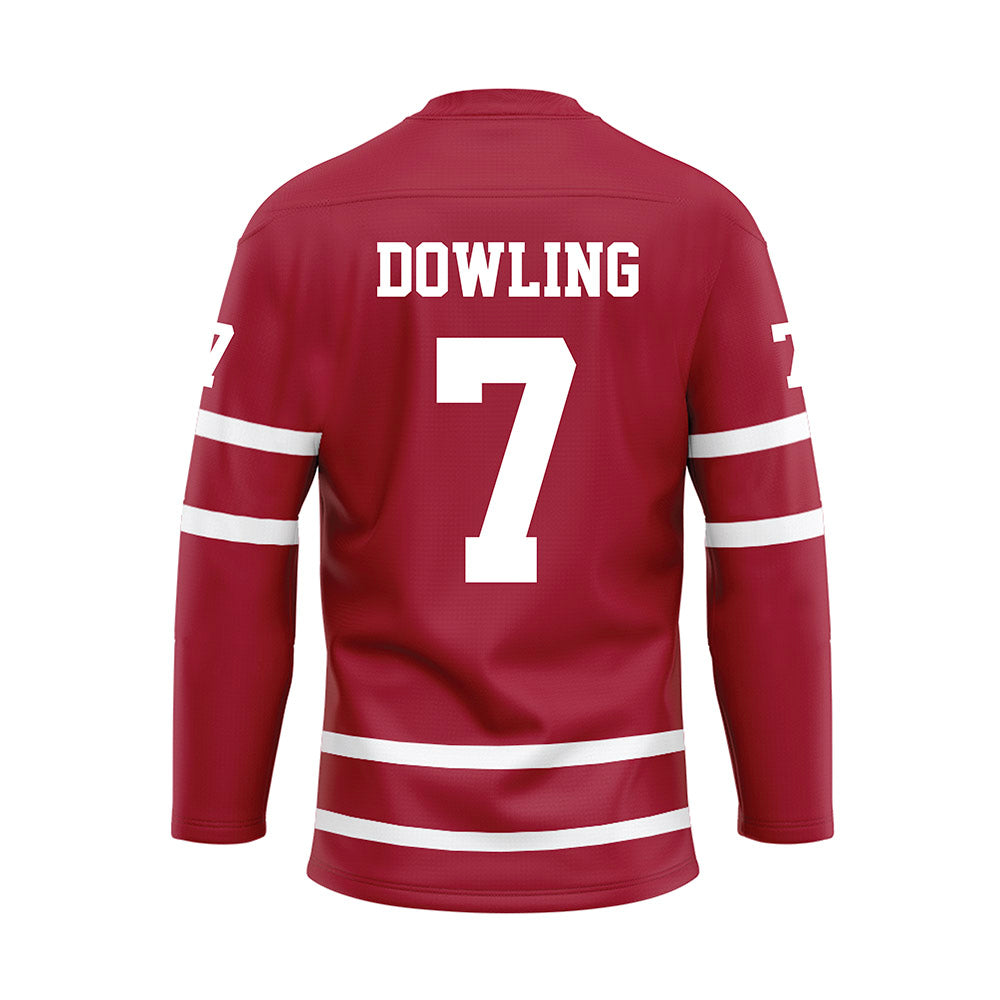 Alabama - Softball Alumni : Bailey Dowling - Crimson Hockey Jersey