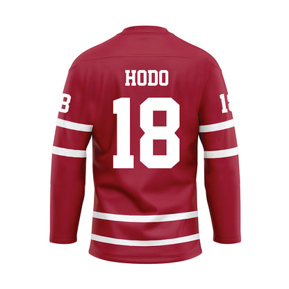 Alabama - NCAA Baseball : Will Hodo - Crimson Hockey Jersey