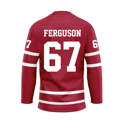 Alabama - Football Alumni : Richard Ferguson - Crimson Hockey Jersey