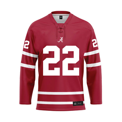 Alabama - Mens Basketball Alumni : Bryan Passink - Crimson Hockey Jersey