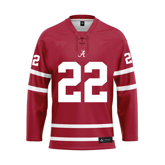 Alabama - Mens Basketball Alumni : Bryan Passink - Crimson Hockey Jersey