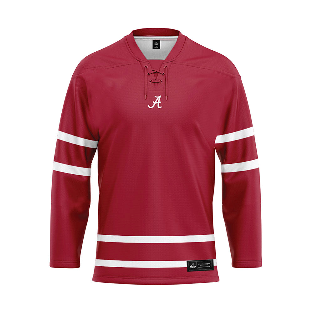 Alabama - NCAA Women's Rowing : Neve Perez - Crimson Hockey Jersey