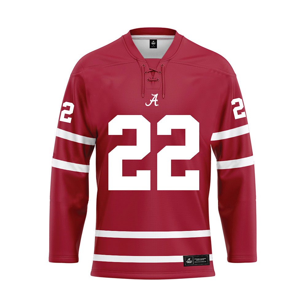 Alabama - NCAA Women's Basketball : Karly Weathers - Crimson Hockey Jersey