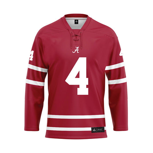 Alabama - NCAA Women's Basketball : Eris Lester - Crimson Hockey Jersey