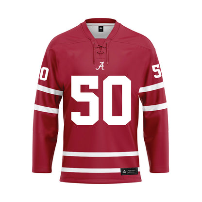 Alabama - Mens Basketball Alumni : Antoine Pettway - Crimson Hockey Jersey