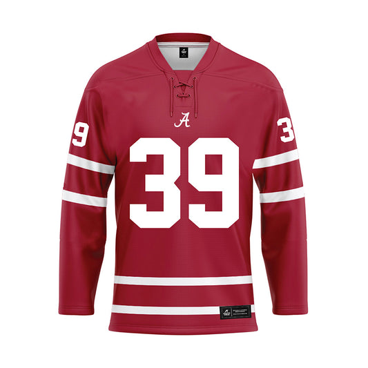 Alabama - Football Alumni : Paden Crowder - Crimson Hockey Jersey