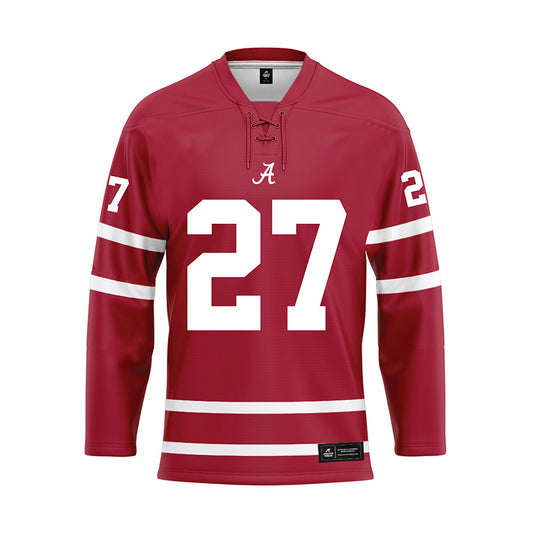 Alabama - Football Alumni : Nick Perry - Crimson Hockey Jersey