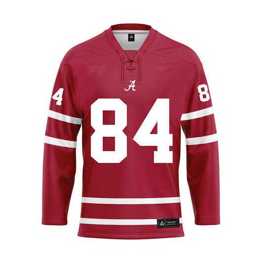 Alabama - Football Alumni : Stephen Webb - Crimson Hockey Jersey