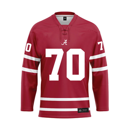 Alabama - Football Alumni : Ryan Kelly - Crimson Hockey Jersey