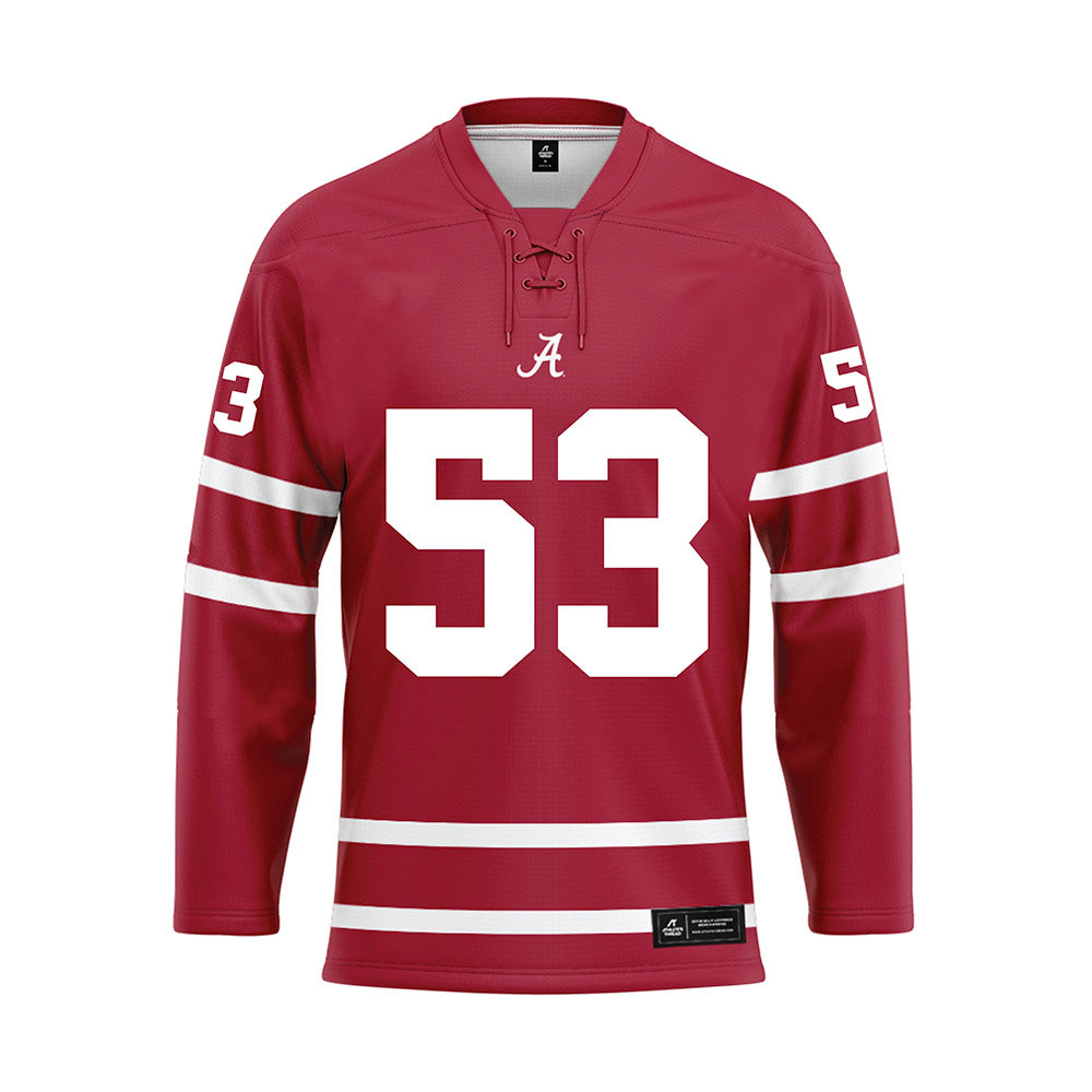 Alabama - Football Alumni : Ryan Parris - Crimson Hockey Jersey